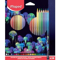Maped Dreikant-Bunstifte DEEPSEA PARADISE, 24er Kartonetui