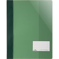 DURABLE Schnellhefter Überbreit, A4, PVC, grün