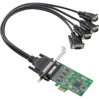 MOXA Serielle RS-232 PCI-Express Karte, 4 x 9 Pol Sub-D – Bild 2