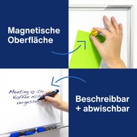 magnetoplan Weißwandtafel CC, (B)900 x (H)600 mm