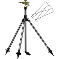 Gardebruk Rasensprenger mit Teleskopstativ 30 - 360