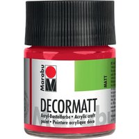 Marabu Acrylfarbe, Decormatt, hautfarbe, 50 ml, im Glas