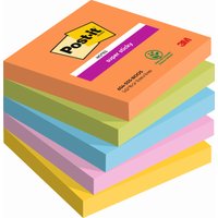 Post-it Haftnotizen super sticky notes, 76 x 76 mm, Boost