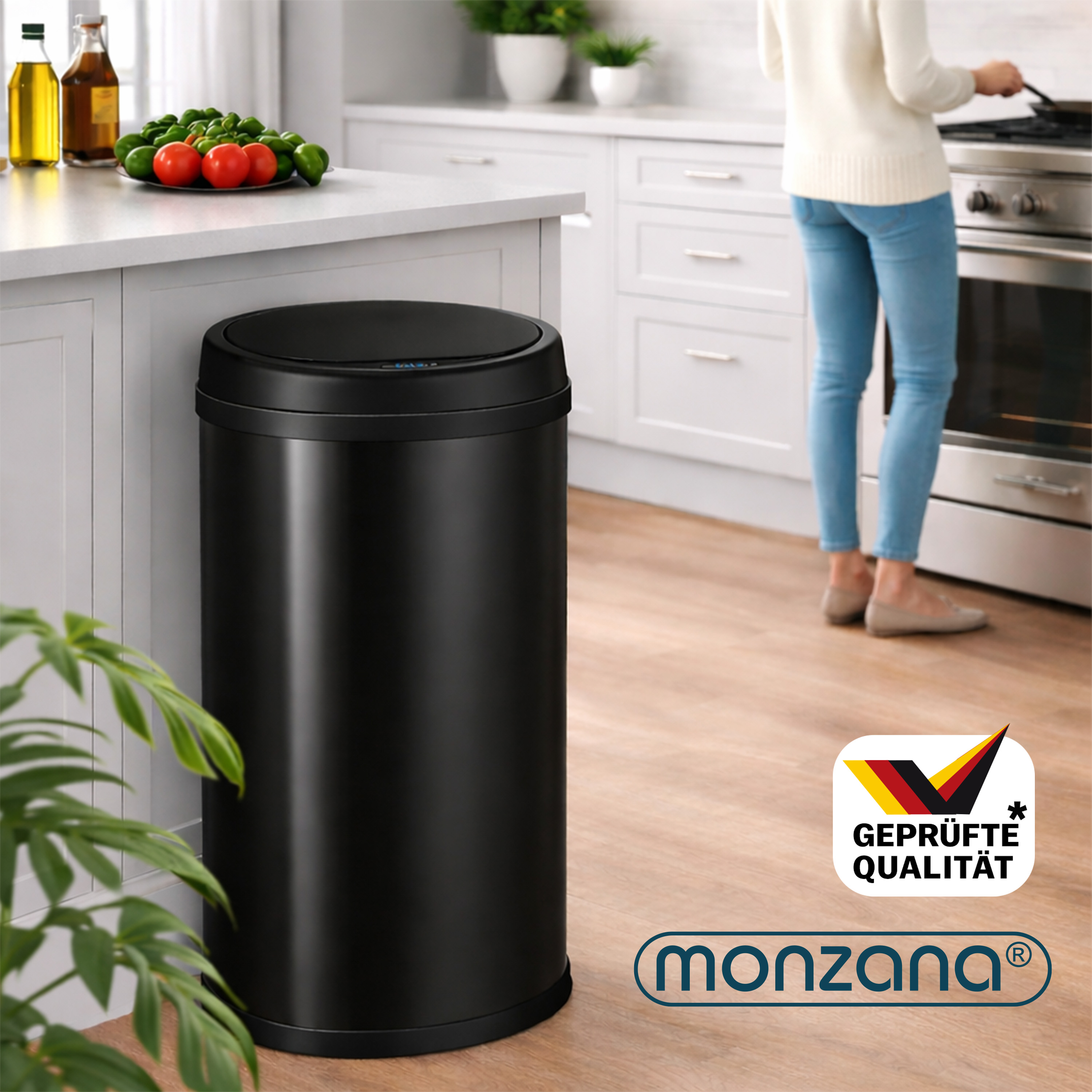 monzana 109768 Sensor Mülleimer 40L – Bild 3