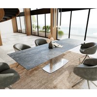 DELIFE Edge Esstisch Keramik Anthrazit – Bild 2