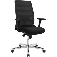 Topstar Bürodrehstuhl, Airpoint II, schwarz / schwarz