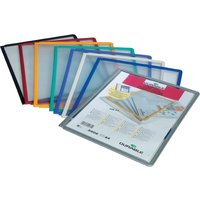DURABLE Sichttafel SHERPA, DIN A4, Rahmen: rot