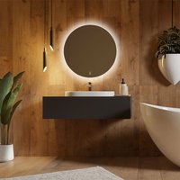 Home Deluxe 4058166257215 LED-Spiegel Rund