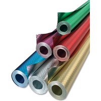 folia Alu-Bastelfolie, Sternchen, 500 mm x 10 m, rot – Bild 2