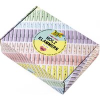 folia Holzklammern-Mix PASTEL Jumbobox, 500 g – Bild 2