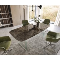 DELIFE Edge Esstisch Keramik Glas – Bild 2