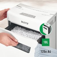 LEITZ Aktenvernichter IQ Protect Premium 3M, weiß – Bild 2