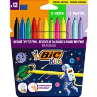 BIC KIDS Fasermaler Cosmo, 12er Kartonetui
