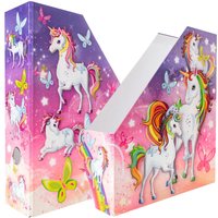 HERMA Stehsammler, Einhorn, DIN A4, Karton, (B)85 mm