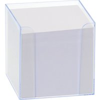 folia Zettelbox, Luxbox, mit Leuchtkanten, blau, bestückt – Bild 2