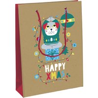 Clairefontaine Weihnachts-Geschenktüte, Make a Wish, mittel