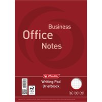herlitz Briefblock, Business Office Notes, DIN A4, kariert – Bild 2