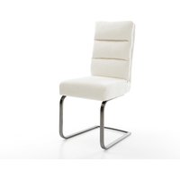 Freischwinger Pela-Flex Bouclé Soft Beige Freischwinger flach Graphit Taschenfederkern