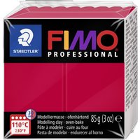 FIMO PROFESSIONAL Modelliermasse, ofenhärtend, karmin, 85 g – Bild 2