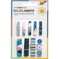 folia Holzklammern mit Druck, All year I