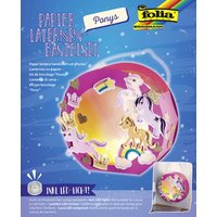 folia Laternen-Bastelset, PONY, pink – Bild 2