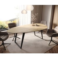 DELIFE Edge Esstisch Oval 220x120 cm