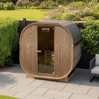 Outdoor Sauna CUBE L - 194 x 180 cm für 4 Personen – Bild 2