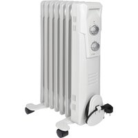 CLATRONIC Öl-Radiator RA 3735, 7 Rippen, weiß