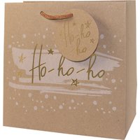 CACTUS Weihnachts-Geschenktüte, ho ho ho, klein