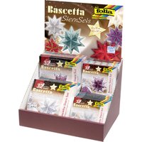 folia Faltblätter Bascetta-Sterne II, im Thekendisplay