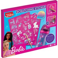 Maped Creativ Kratzbilder-Sticker SCRATCHING STICKER Barbie – Bild 2