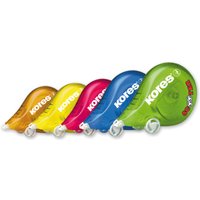 Kores Einweg-Korrekturroller, SCOOTER - 5-Color, sortiert