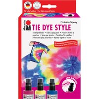 Marabu Textilsprühfarbe, Fashion-Spray, Set TIE DYE STYLE