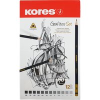 Kores Bleistift, Grafitos Art, 12er Metalletui