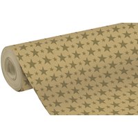 Clairefontaine Weihnachts-Geschenkpapier, Sterne gold – Bild 2