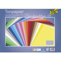 folia Tonpapier, (B)500 x (H)700 mm, 130 g/qm, sortiert
