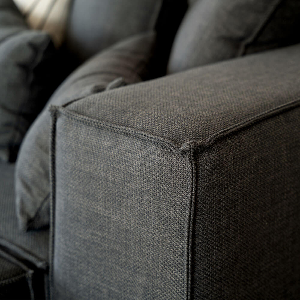 Home Deluxe 4058166269447 Sofa Anthrazit – Bild 6