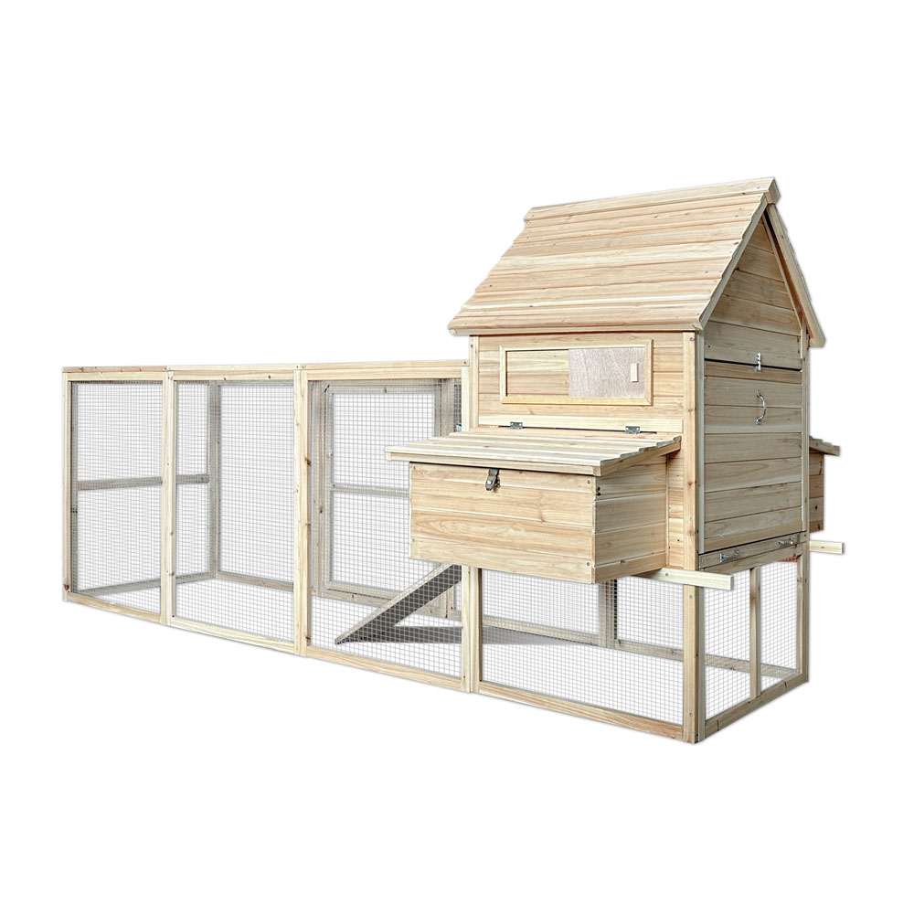 Hühnerstall aus Holz TANO - 310 x 150 cm – Bild 3