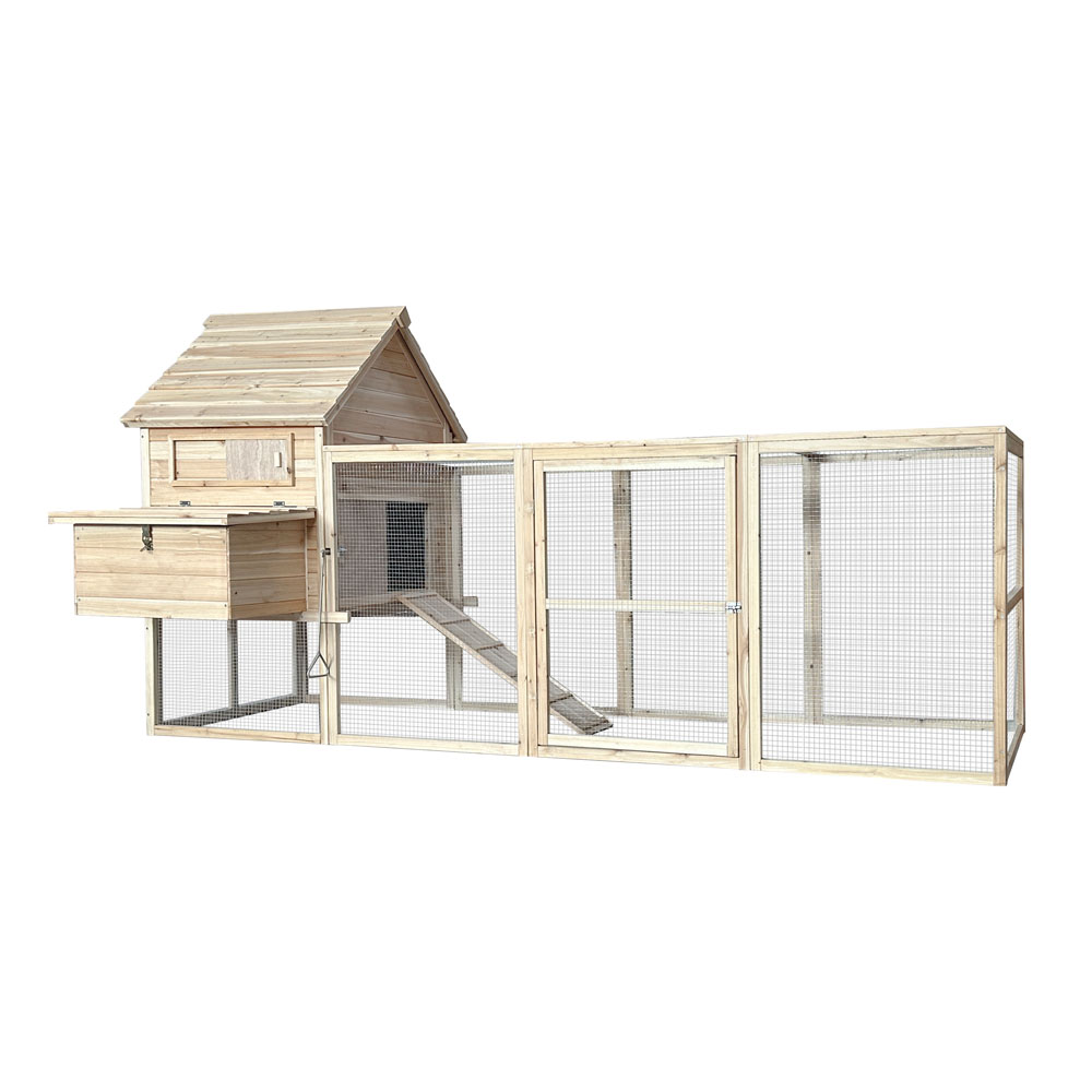 Hühnerstall aus Holz TANO - 310 x 150 cm – Bild 4