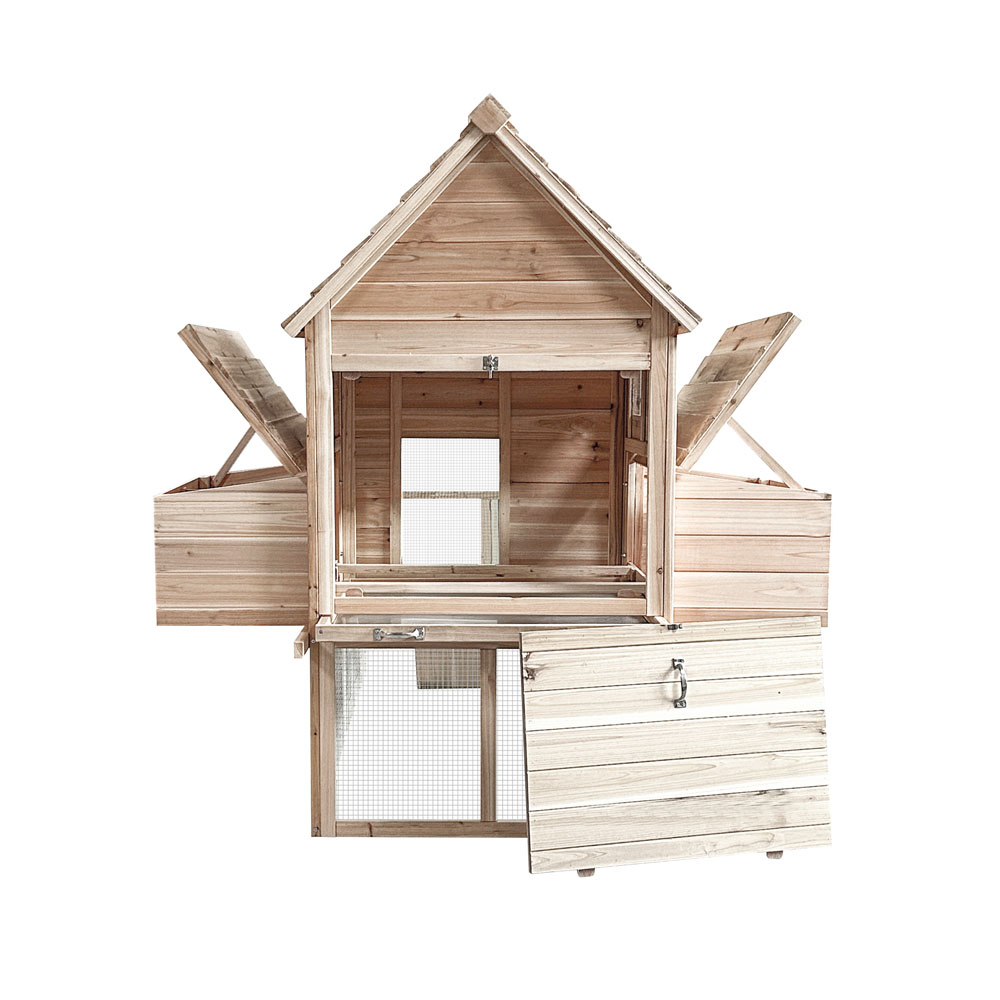 Hühnerstall aus Holz TANO - 310 x 150 cm – Bild 6