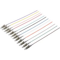 DIGITUS LWL Faserpigtail-Satz, LC Simplex, OM3, 2,0 m