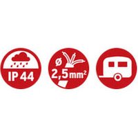brennenstuhl Adapter Set Camping, inkl. Safe-Box BIG