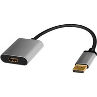 LogiLink DisplayPort - HDMI Adapterkabel, 0,15 m – Bild 2