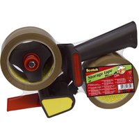 Scotch Handabroller 309R2D für Verpackungsklebeband, schwarz