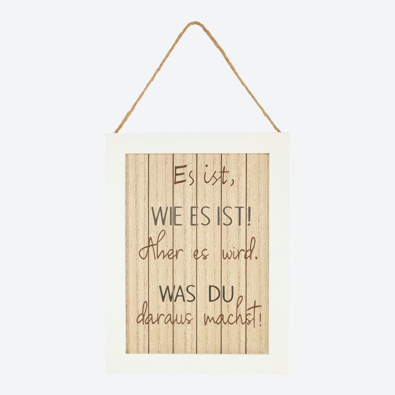 Home Wanddeko-Schild 30x24 cm – Bild 3