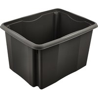 keeeper Aufbewahrungsbox, emil eco, 30 Liter, graphite