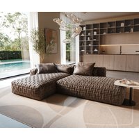DELIFE Freestyle Icon Ecksofa Taupe