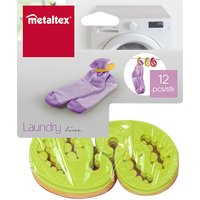 metaltex Sockenhalter, aus Gummi, farbig sortiert – Bild 2