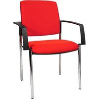 Topstar Besucherstuhl, BtoB 10 Polster, rot