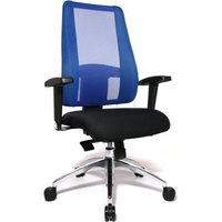 Topstar Bürodrehstuhl, Lady Sitness Deluxe, schwarz/blau